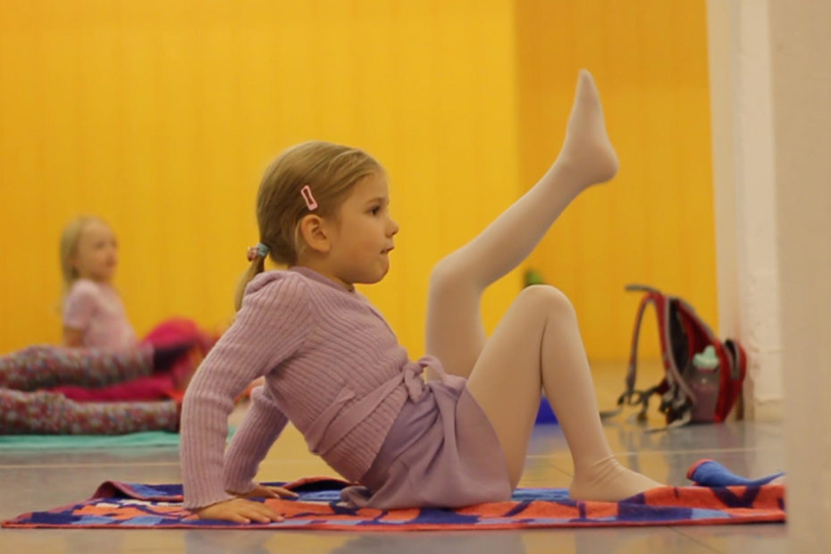 Pre-Ballett für dreijährige Kinder
