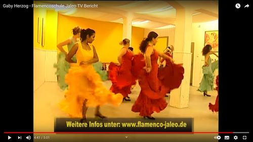 TV Bericht über die Flamencoschule