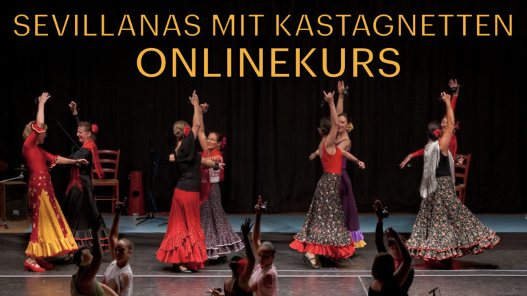 Sevillanas mit Kastagnetten