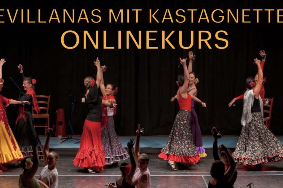 Sevillanas mit Kastagnetten